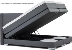 Dico Möbel Boxspringbett 180x200 cm mit Bettkasten Hot