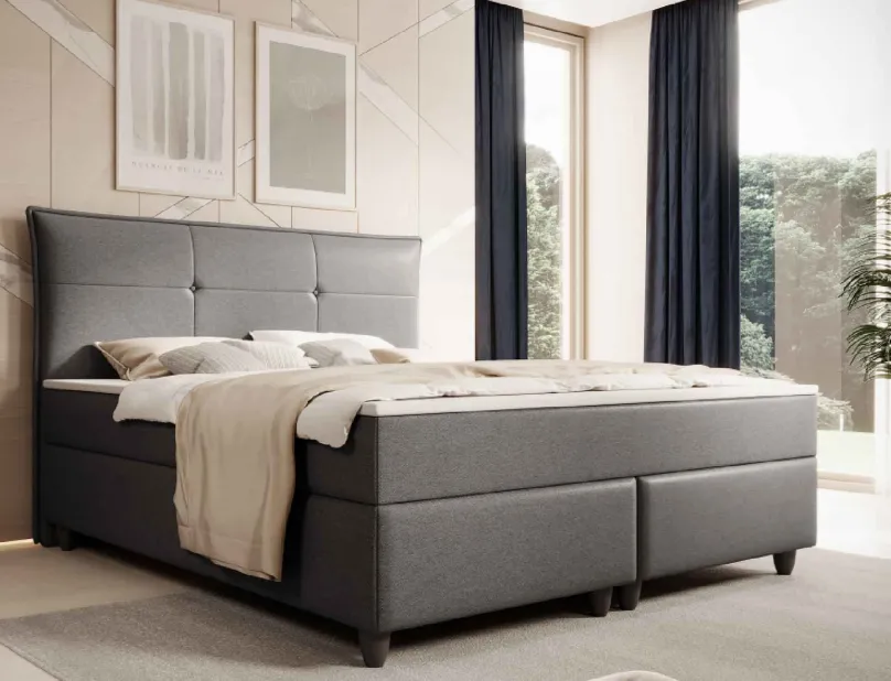 mkpreis Boxspringbett 180x200 mit Topper Hot