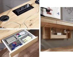 Stralsunder Möbelwerke Breege Bücherregal mit Schreibtisch New