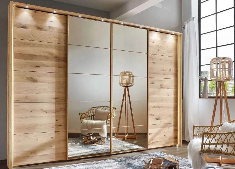 Wiemann Möbel Cardiff Kleiderschrank eiche Outlet