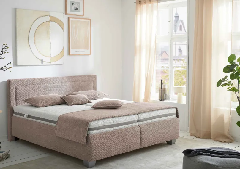 HAPO GmbH & Co. KG Clarissa Polsterbett mit Bettkasten 180x200 Outlet
