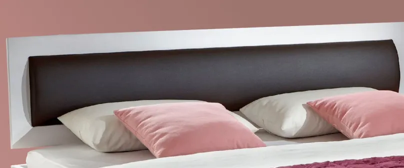 Dico Möbel Classic 388 Holzbett mit gepolstertem Kopfteil Online