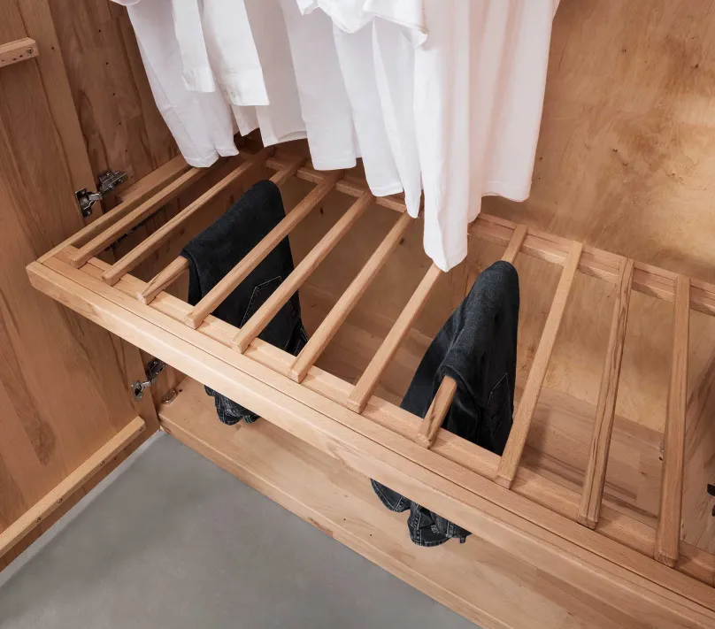 Forestales Colorado Holz-Kleiderschrank mit Schubladen Online