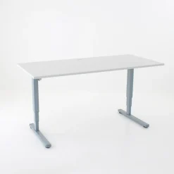 ConSet Schreibtisch höhenverstellbar 100 kg Gestell eckig