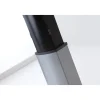 ConSet Schreibtisch 120x80 cm Säule höhenverstellbar Discount
