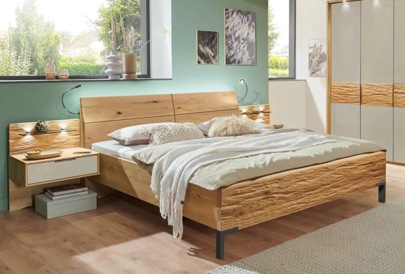 Wiemann Möbel Cordoba Bett eiche Outlet