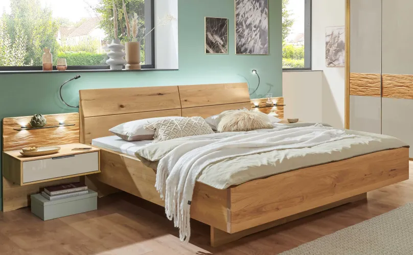 Wiemann Möbel Cordoba Doppelbett eiche Clearance