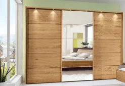 Wiemann Möbel Cortina Schwebetürenschrank eiche New