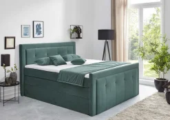 HAPO GmbH & Co. KG Cosima Boxspringbett 100x200 mit Bettkasten New