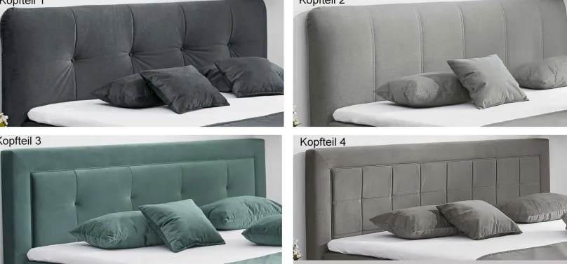 HAPO GmbH & Co. KG Cosima Boxspringbett 180x200 mit Bettkasten Best