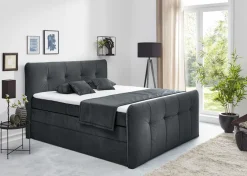 HAPO GmbH & Co. KG Cosima Boxspringbett 200x200 mit Bettkasten