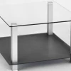 Zijlstra B.V. Couchtisch Glas Metall Discount