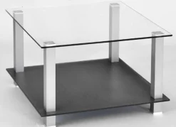 Zijlstra B.V. Couchtisch Glas Metall Discount