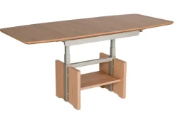 Vierhaus Vertrieb GmbH & Co. KG 2324 Couchtisch höhenverstellbar kernbuche Outlet
