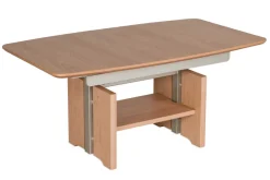 Vierhaus Vertrieb GmbH & Co. KG 2324 Couchtisch höhenverstellbar kernbuche Outlet