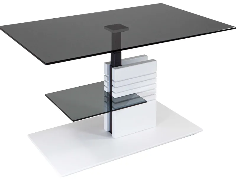 Vierhaus Vertrieb GmbH & Co. KG 5655 Couchtisch höhenverstellbar modern Discount