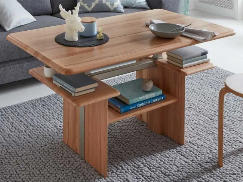Vierhaus Vertrieb GmbH & Co. KG 1690 Couchtisch Massivholz höhenverstellbar Best