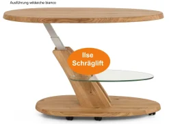 Vierhaus Vertrieb GmbH & Co. KG 4328 Couchtisch oval höhenverstellbar Online