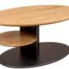 Vierhaus Vertrieb GmbH & Co. KG 7602 Couchtisch oval höhenverstellbar Clearance