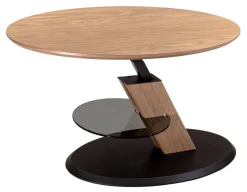 Vierhaus Vertrieb GmbH & Co. KG 5304 / 5300 Couchtisch wildeiche höhenverstellbar Hot