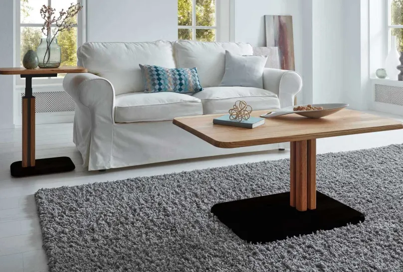 Vierhaus Vertrieb GmbH & Co. KG 7882 Couchtisch Wildeiche höhenverstellbar