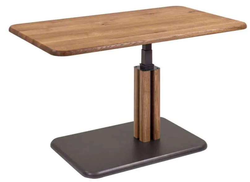 Vierhaus Vertrieb GmbH & Co. KG 7882 Couchtisch Wildeiche höhenverstellbar