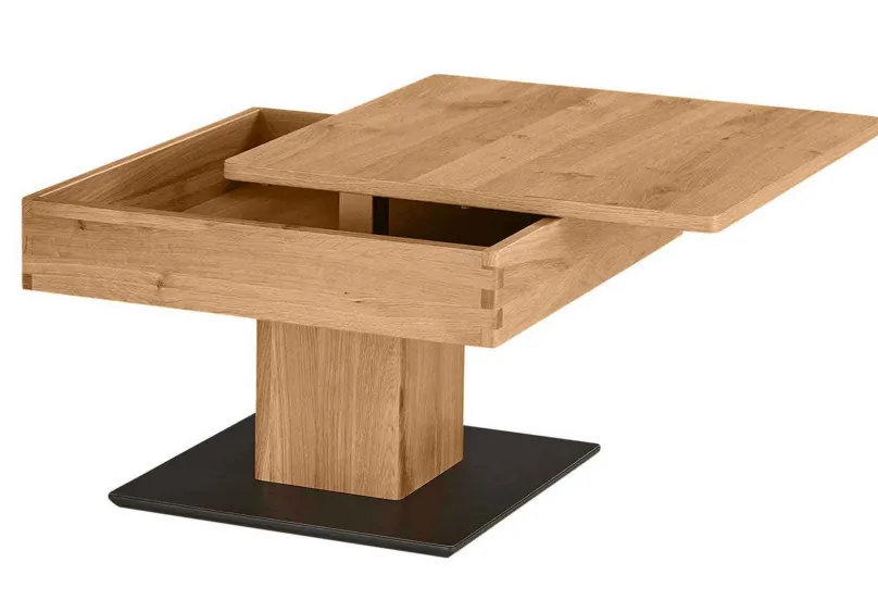 Vierhaus Vertrieb GmbH & Co. KG 1848 Couchtisch wildeiche höhenverstellbar