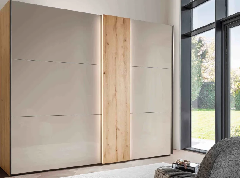 Wiemann Möbel Cremona Schwebetürenschrank Schlafzimmer