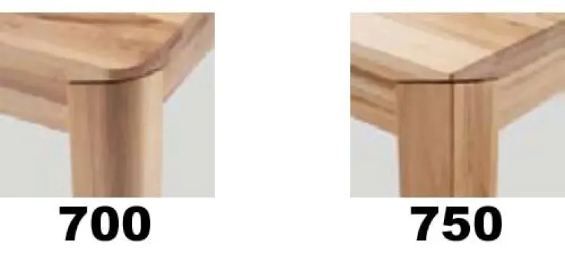 Dico Möbel CT700/750 Couchtisch Massivholz Online
