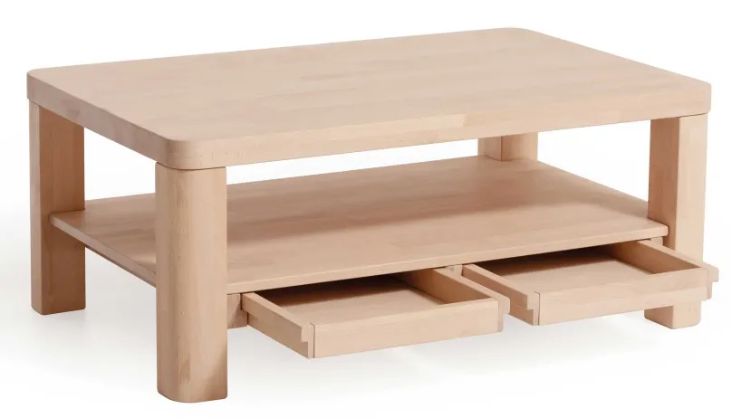 Dico Möbel CT50S Couchtisch Holz mit Schublade Outlet