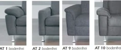 Dietsch Polstermöbel GmbH Davina Sofa mit Recamiere Best