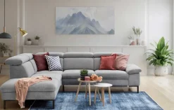 DFM Polstermöbel Detroit Ecksofa modern Hot