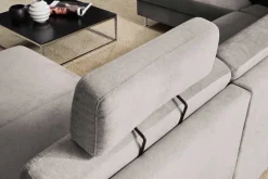 Dietsch Polstermöbel GmbH Dietsch Onyx Schlafsofa mit Ottomane in vielen Farben