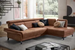 Dietsch Polstermöbel GmbH Dietsch Rhodos Ecksofa mit vielen Funktionen individuell
