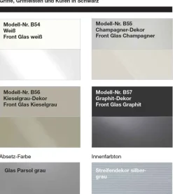 Wiemann Möbel Dubai Kleiderschrank Glas durchsichtig Outlet