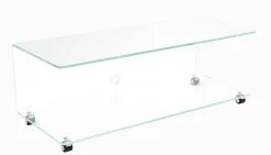 Akante Emma Fernsehtisch Glas Discount