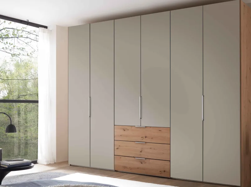 Staud Möbel GmbH & Co.KG Extenso Drehtürenschrank mit Schubladen