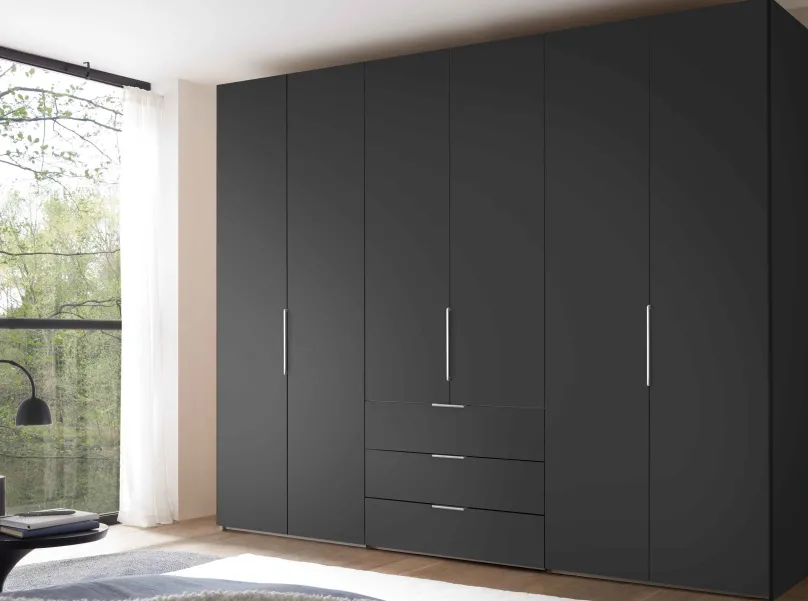 Staud Möbel GmbH & Co.KG Extenso Drehtürenschrank mit Schubladen