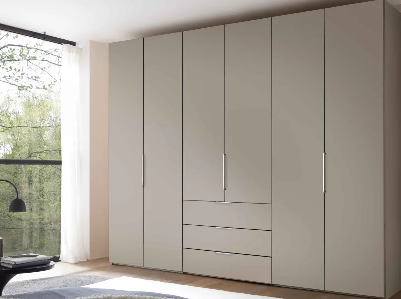 Staud Möbel GmbH & Co.KG Extenso Drehtürenschrank mit Schubladen