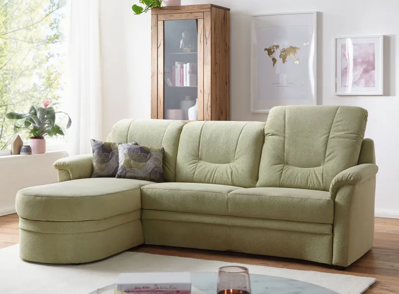 Dietsch Polstermöbel GmbH Florenz kleines Sofa mit Schlaffunktion Outlet