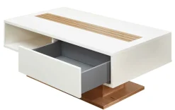 Wohn-Concept GmbH Fresno Couchtisch weiß eiche