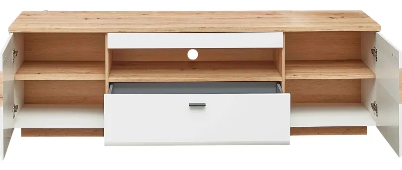 Wohn-Concept GmbH Fresno TV Lowboard weiß Discount