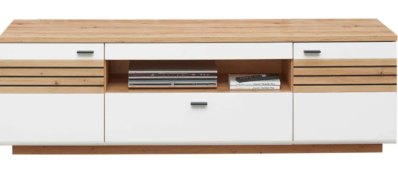 Wohn-Concept GmbH Fresno TV Lowboard weiß Discount