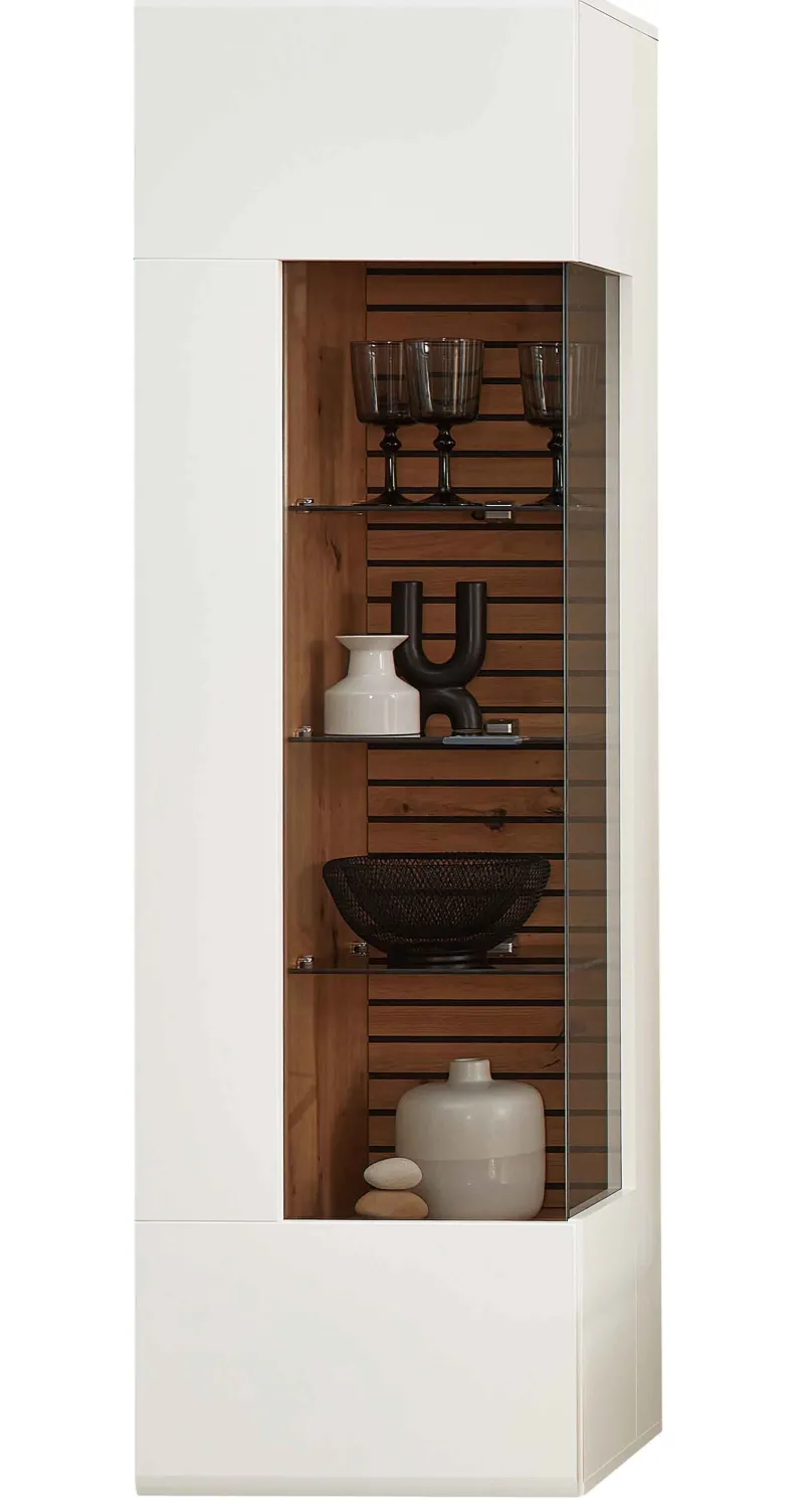 Wohn-Concept GmbH Fresno Vitrinenschrank weiß modern