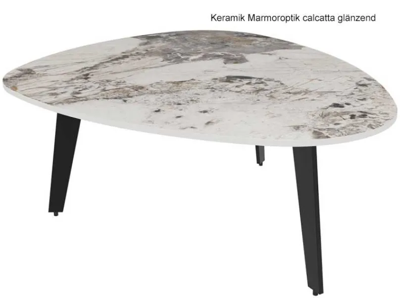 Akante Galet Keramik Couchtisch