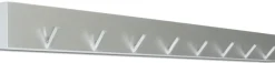 Zijlstra B.V. Garderobenleiste Edelstahl 60 cm mit 8 Kleiderhaken