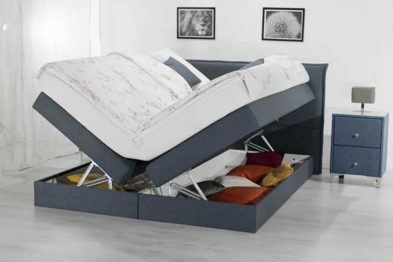 Kretschmar Schlafsysteme Granada Boxspringbett 160x200 mit Bettkasten Clearance