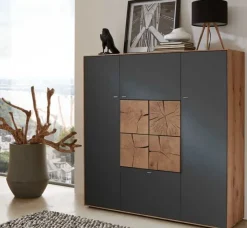 Hartmann Massivholzmöbel Hartmann Caya Highboard massiv Holz New