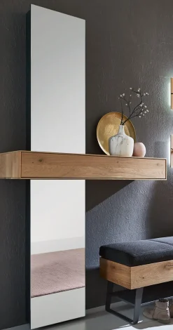 Hartmann Massivholzmöbel Hartmann Runa Dielenschrank Spiegel Best