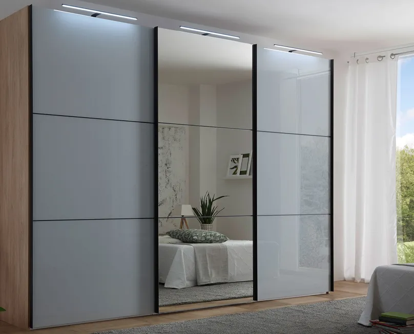 Staud Möbel GmbH & Co.KG Includo-Glas Schwebetürenschrank Best